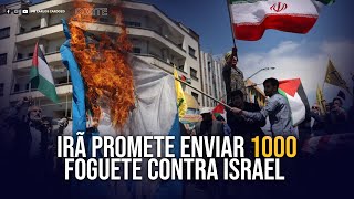 Irã promete enviar 1000 foguete contra Israel [upl. by Yve]