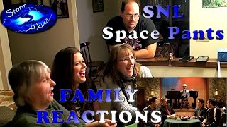 Space Pants Family Reactions SNL [upl. by Nani]