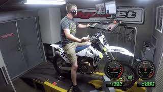 How Much Power Does The 2019 Husqvarna FC 450 Make [upl. by Ailliw]