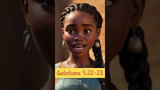 The Fruit of the Spirit Living with Love Joy and Peace  Galatians 52223 Animated Bible Verse [upl. by Ambrosia]