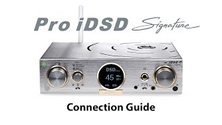 Pro iDSD Signature Connection Guide [upl. by Espy]