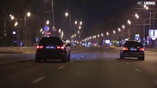 BMW X5M vs ML63 AMG II ШАШКИ В МОСКВЕ II COMBO VINE [upl. by Lizned]