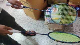 hundred badminton racket 88 28 lbs or 31 lbs dujva racket [upl. by Fi206]