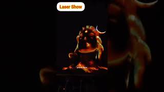 Laser Show Adiyogi Mahadev monday mondayvibes travel vlog mahadev lasershow trendingnow [upl. by Brass]