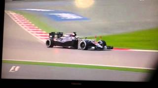 Stoffel Vandoorne F1 DEBUT F1 2016 Bahrain FP1 [upl. by Annua]