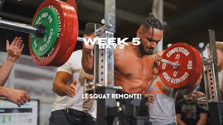 WEEK 5DAY 2SQUAT EN SLEEP ET DELOAD EN APPROCHE [upl. by Assele]