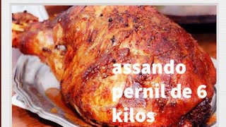 como assar pernil pururuca no forno [upl. by Tierney]