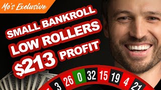 BEST ROULETTE STRATEGY FOR SMALL BANKROLL WIN BIG WITH LOW ROLLER PROFITABLE SYSTEM  Bet With MO [upl. by Essirahs628]