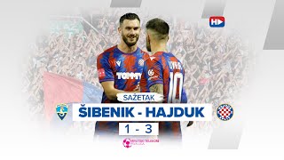 SAŽETAK Šibenik  Hajduk 13  21 kolo HT Prve lige [upl. by Tarsus]