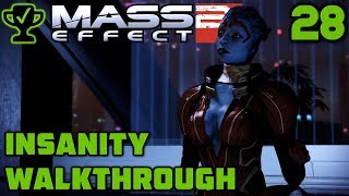 Recruiting Justicar Samara  Mass Effect 2 Walkthrough Ep 28 Mass Effect 2 Insanity Walkthrough [upl. by Hesper335]