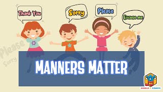 Manners matter kids song  kids learning song  Giggleamp Groove [upl. by Busby]