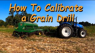 How To Easily and Accurately Calibrate a Grain Drill [upl. by Pillow]