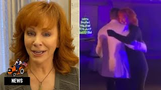 Reba McEntire Dances With Son Shelby At His Wedding [upl. by Zurc]