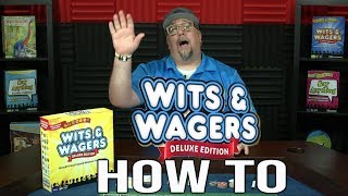 How To Play Wits amp Wagers Deluxe by NorthStar Games [upl. by Ahsitam]