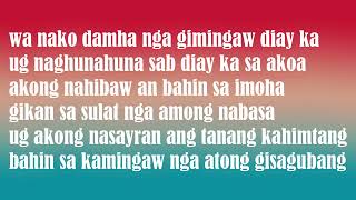 Gimingaw LYRICS  Jason Cartajena [upl. by Yelrehs]