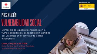 Presentación Vulnerabilidad Social pobreza energética [upl. by Tresa]