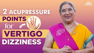 How to Quickly Stop Vertigo  Vertigo amp Dizziness Acupressure Points  Vertigo Treatment At Home [upl. by Alasdair263]