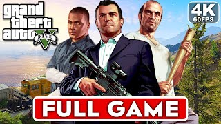 GTA 5 Gameplay Walkthrough FULL GAME 4K 60FPS  No Commentary [upl. by Coulter]