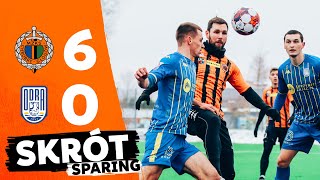 SPARING Chrobry Głogów  Odra Bytom Odrzański 60  bramki [upl. by Ahsienom]