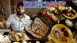 Best Luxury Lunch Buffet In Just 599Unlimited Non Veg Buffet in PatnaThe Hotel Panache Buffet 😋 [upl. by Vogele]