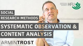 09 SYSTEMATIC OBSERVATION amp CONTENT ANALYSIS [upl. by Blum893]