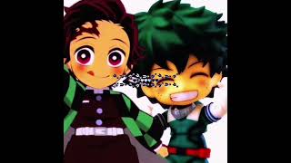 headcanons edit crackship rareship rarepair kny bokunoheroacademia deku x tanjiro [upl. by Iorgos]