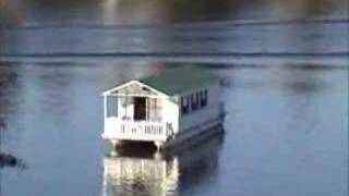 Houseboat on the Savannah River [upl. by Nomyar600]