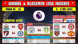 Jadwal Liga Inggris Malam Ini Pekan Ke 35  MAN CITY vs LEEDS  LIVERPOOL vs BRENTFORD  EPL 2023 [upl. by Lleuqram]