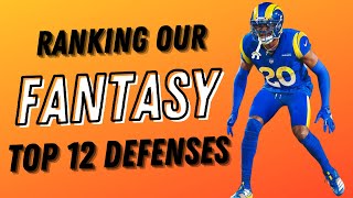 Fantasy Defensive Rankings 2021 [upl. by Vano94]