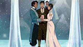 Avatar The Legend Of Korra  Varrick and Zhu lis wedding [upl. by Airdnahs]