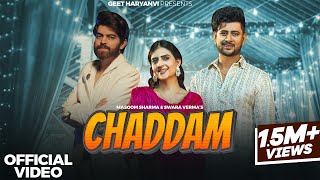 Chaddam Full Video Masoom Sharma Shivani Yadav Rahul Muana  New Haryanvi Songs Haryanavi 2024 [upl. by Aynot520]