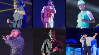 Davido Olamide Seyi Vibez Kizz Daniel Flavour Performs at 2024 New year Greater Lagos concert [upl. by Rosena]