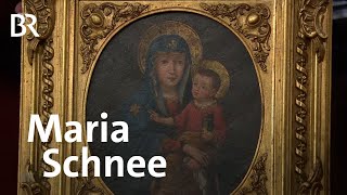 Madonnenbild und kühles Wunder Maria Schnee  Kunst  Krempel  BR [upl. by Adelbert101]