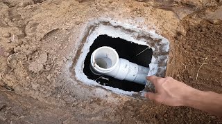 How To Repair a Septic Tank Baffle [upl. by Nylirak2]