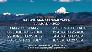 Kailash Mansarovar Yatra For 2020 [upl. by Ariday937]