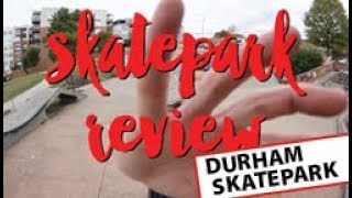 DURHAM SKATEPARK  DURHAM  NC REVIEW [upl. by Yelra178]