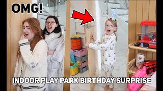 TRANSFORMING OUR HOUSE INTO AN INDOOR PLAY PARK FOR OUR SONS BIRTHDAY [upl. by Allesig]