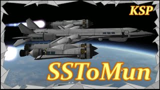 Building a Single Stage To Mun  Rescue Edition StockKSPFullHD [upl. by Sommer44]