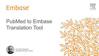 Embase  How to use the new PubMed to Embase translation tool [upl. by Virgilio424]