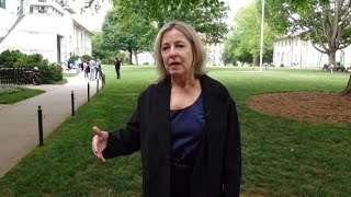 11minute interview with Emory professor Noelle McAfee about protest arrest [upl. by Ecnarepmet]