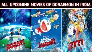 All Upcoming New Movie of Doraemon in India  Doraemon New Movie 2024 In Hindi [upl. by Yclek784]