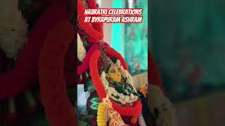 Dasara Navratri Celebrations at Nithyabhavana Ashram Byrapuram ytshorts viralshorts navaratri [upl. by Fadil]