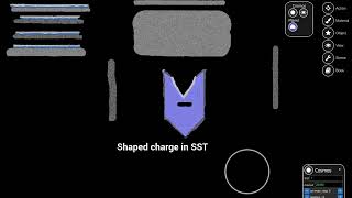 Shaped charge simulation [upl. by Silvers]