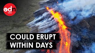 Iceland Volcano Eruption ‘Days Away’ Thousands Evacuated [upl. by Ahsuatal]