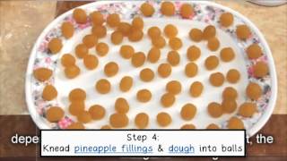 Pineapple Tart Recipe Video [upl. by Gnas]