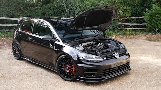 Alexs BIG TURBO 564bhp MK7 Golf R [upl. by Elehcim]