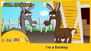 Im A Little Donkey  fun song for schools and nursery groups  lyrics to sing [upl. by Acinod]