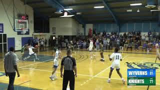 2023 Mens BasketBall Quarter Final Game Quinsigamond Community College vs CCRI [upl. by Jacquette280]