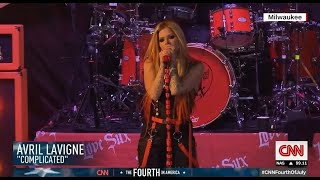 Avril Lavigne Summerfest 2022  Sk8er Boi Complicated Bite Me The Fourth in America CNN [upl. by Anelehs]