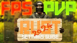 BEST RUST SETTINGS FOR PVP FPS AND VISIBILITY FOR 2024 RUST  WARRIORRUST SETTINGS [upl. by Eninaj]